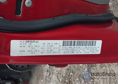 2008 Dodge Magnum Sxt z USA, uszkodzony, nr VIN 2D4FV37V98H257778